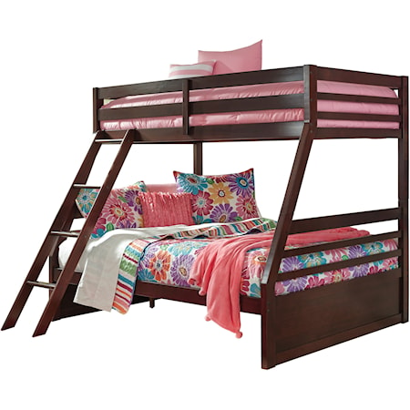 Solid Pine Twin/Full Bunk Bed