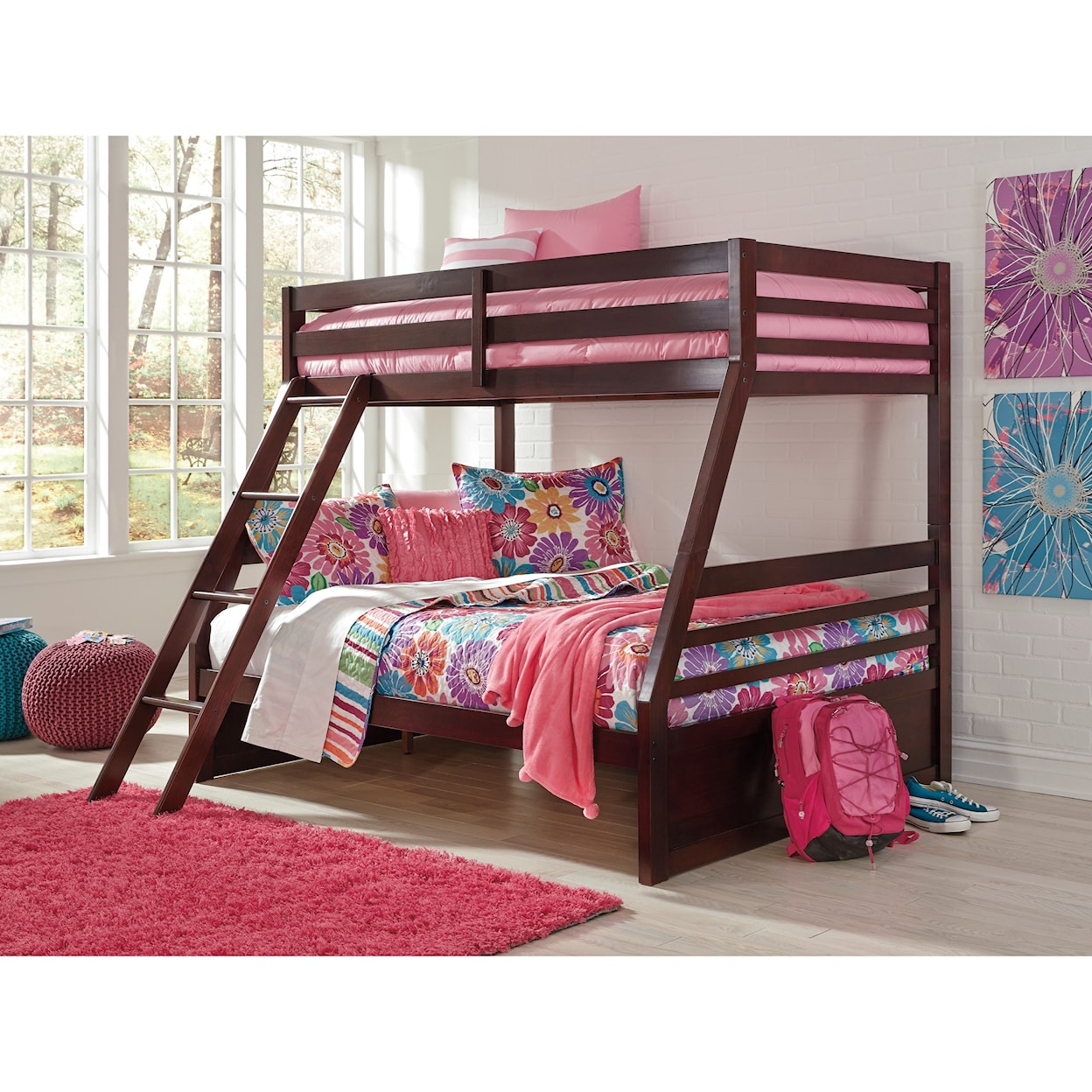 Ashley Furniture Signature Design Halanton Twin/Full Bunk Bed