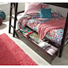 Signature Design by Ashley Furniture Halanton Twin/Twin Bunk Bed w/ Under Bed Storage