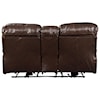Signature Design by Ashley Hallstrung Pwr Rec Loveseat with Console & Adj Hdrsts