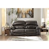 Signature Design by Ashley Furniture Hallstrung 2 Seat Reclining Power Sofa