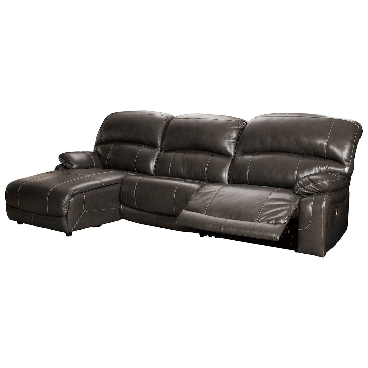 Signature Design by Ashley Hallstrung Power Reclining Sectional