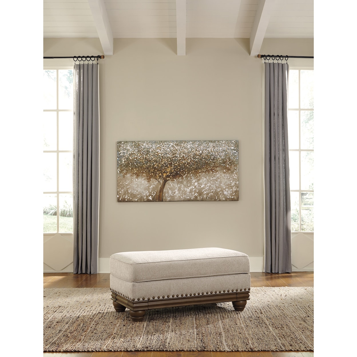 StyleLine Harleson Ottoman