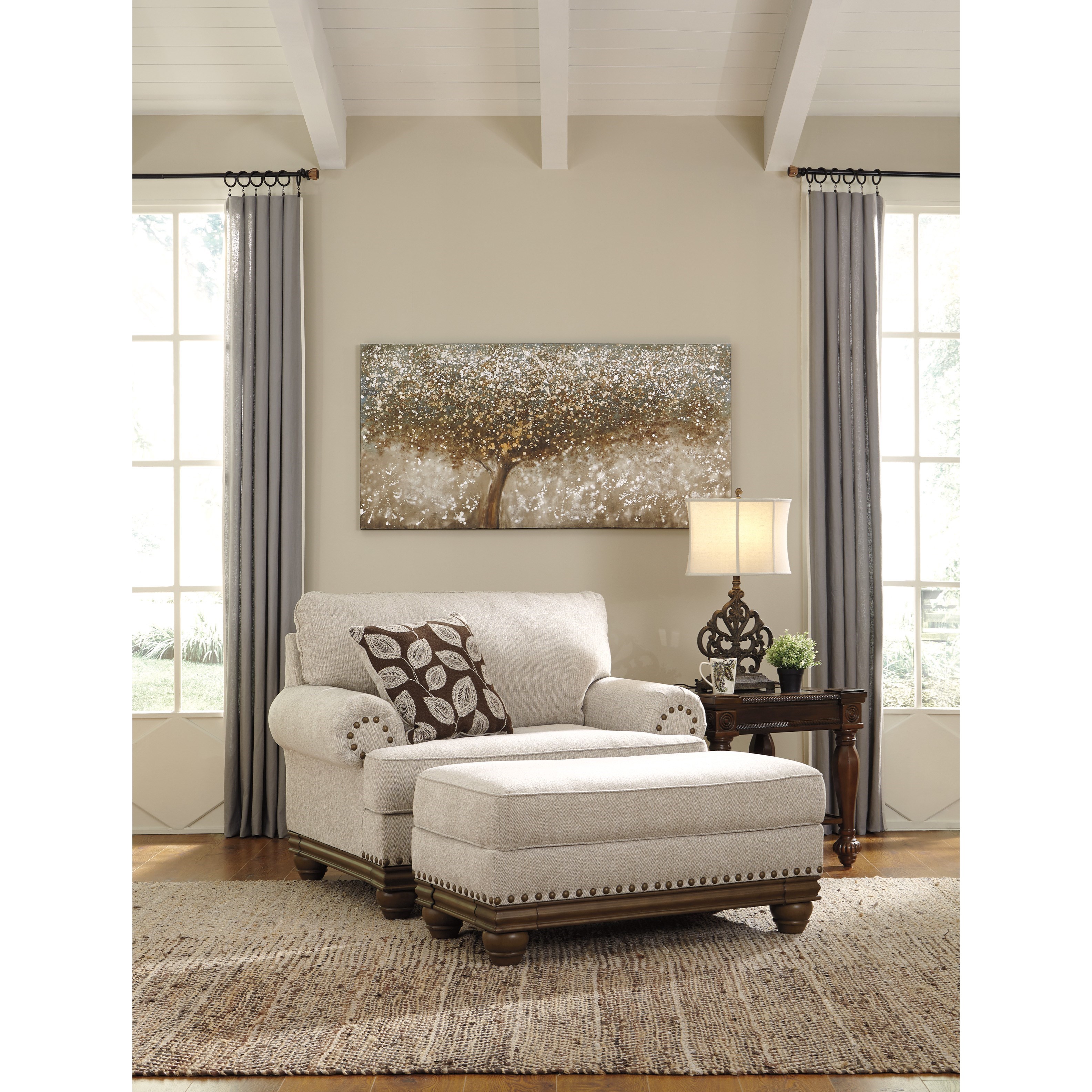 Signature Design by Ashley Harleson 1510423 Transitional Chair and a