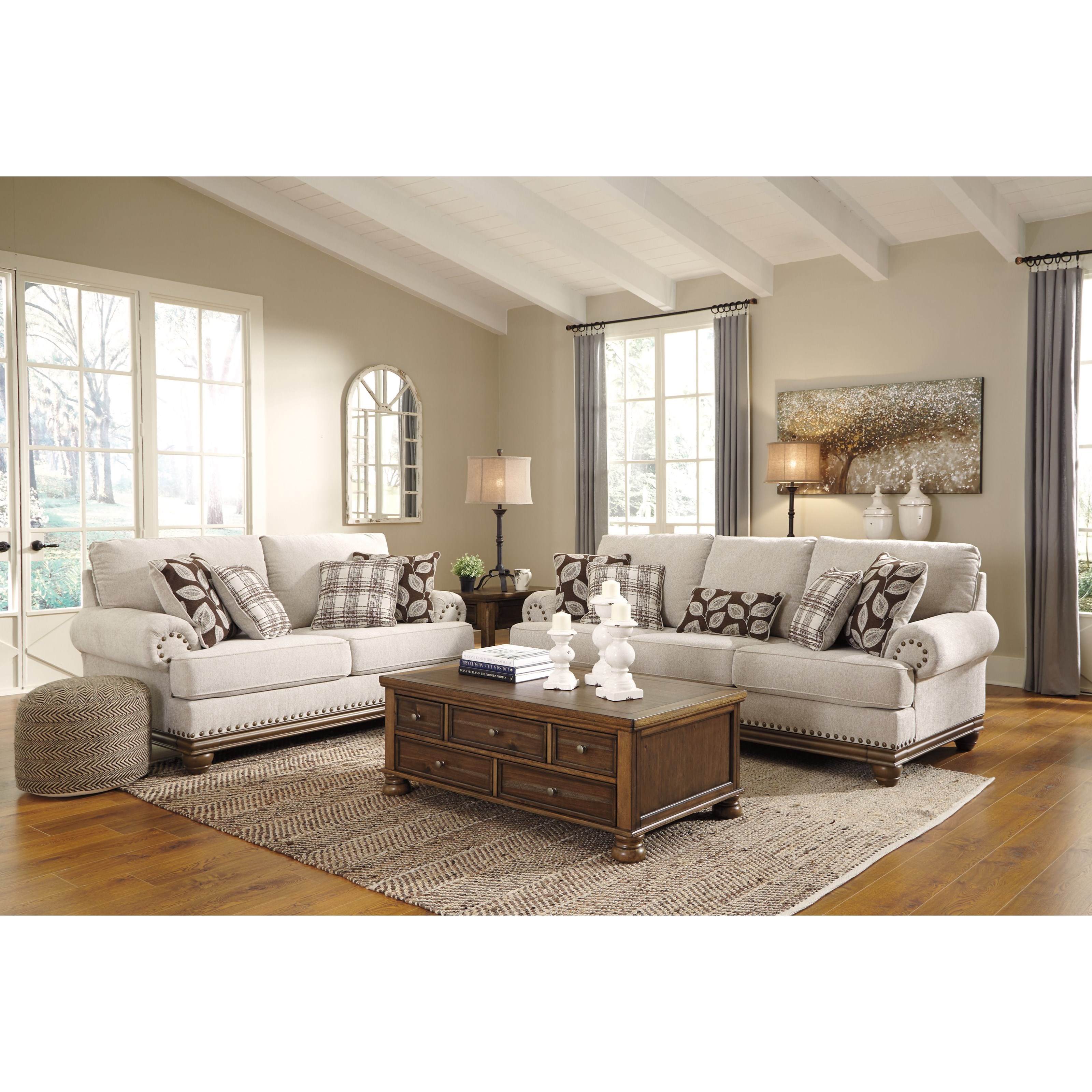 Signature Design by Ashley Harleson 1510435 Transitional Loveseat with