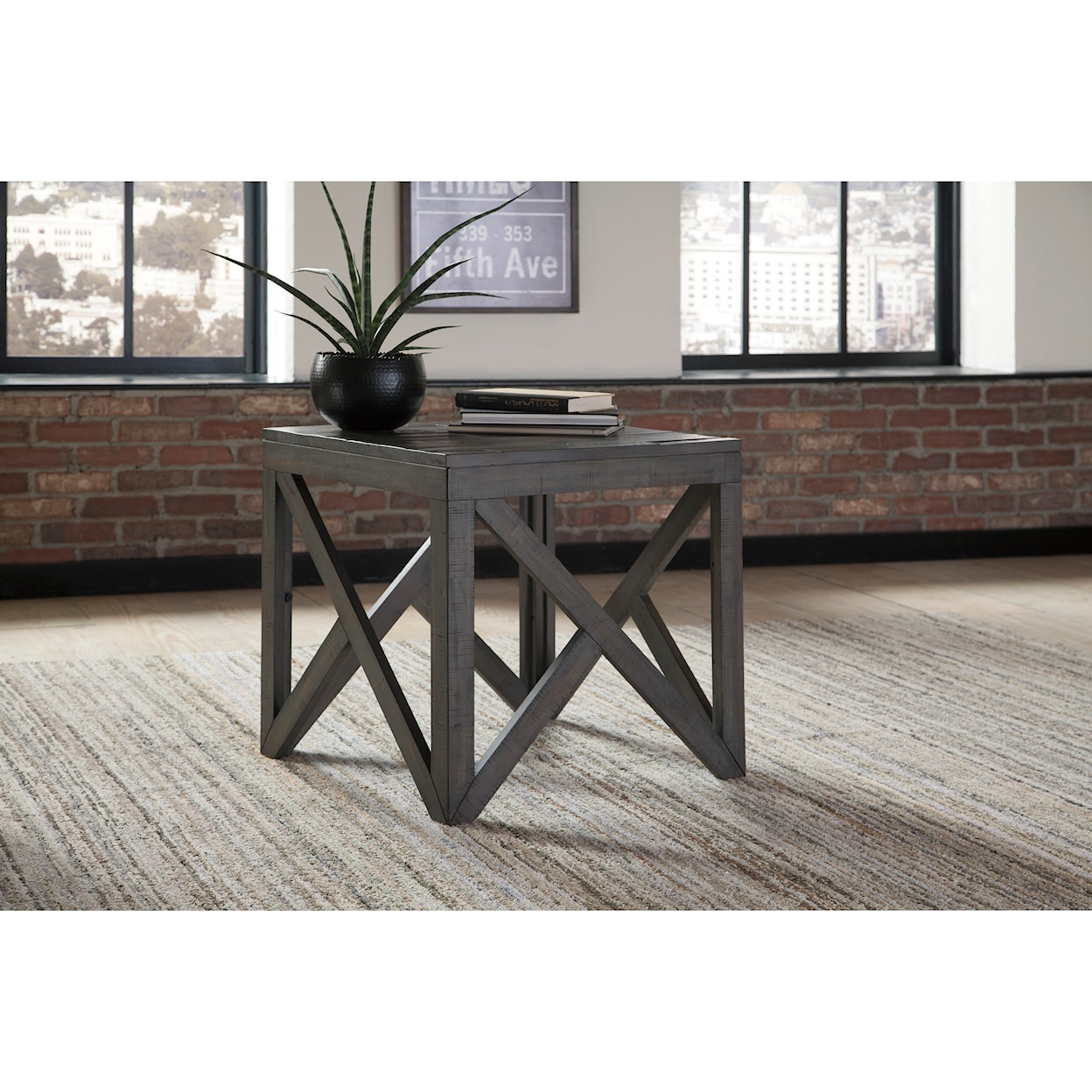 Signature Design by Ashley Haroflyn Square End Table