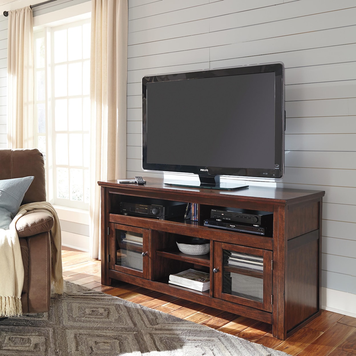 Ashley Signature Design Harpan Large TV Stand