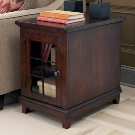 Rectangular Chairside End Table