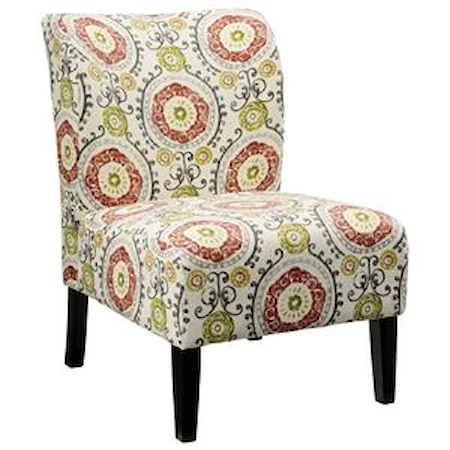 Contemporary Slipper Style Accent Chair
