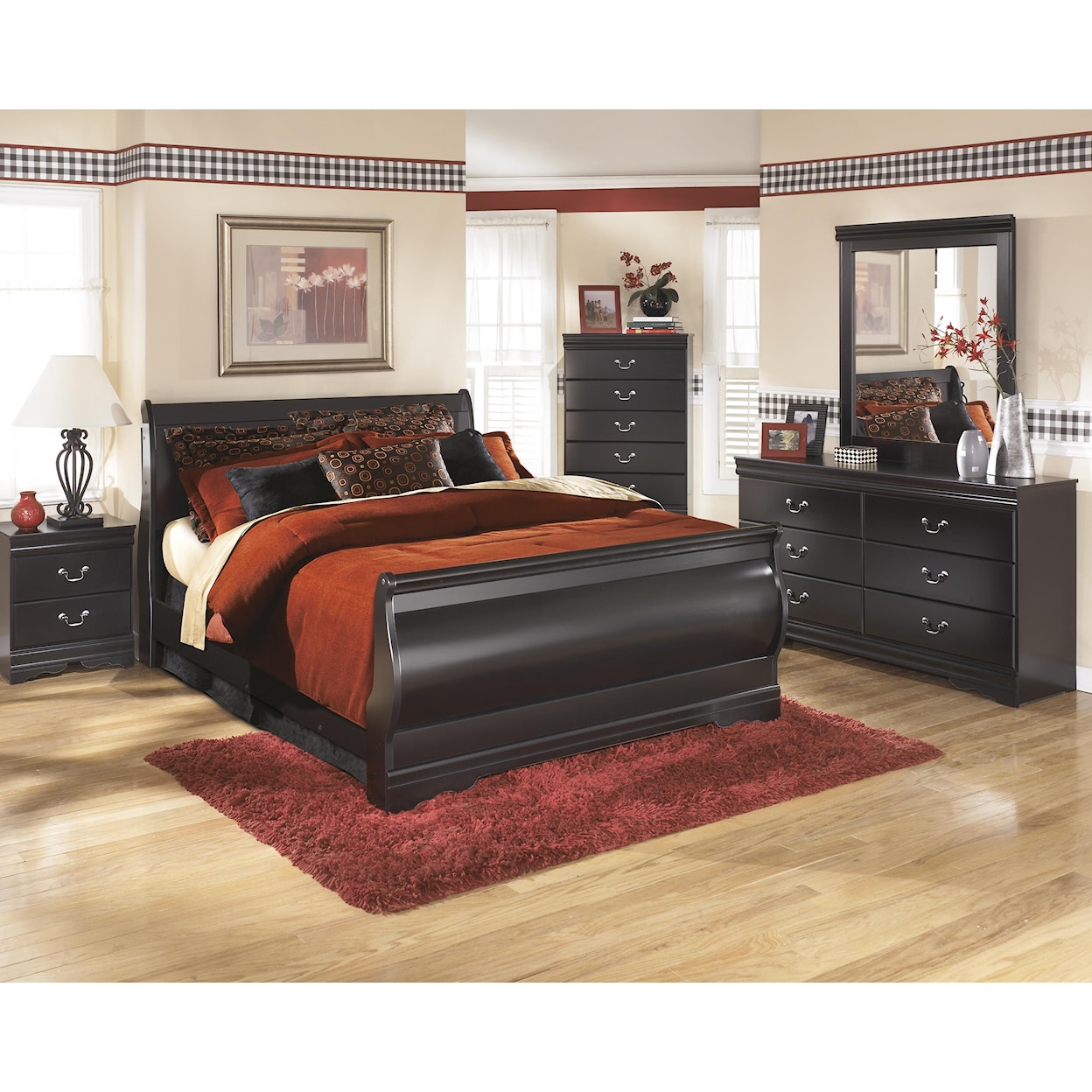 Signature Design by Ashley Furniture Huey Vineyard Queen Bedroom Group