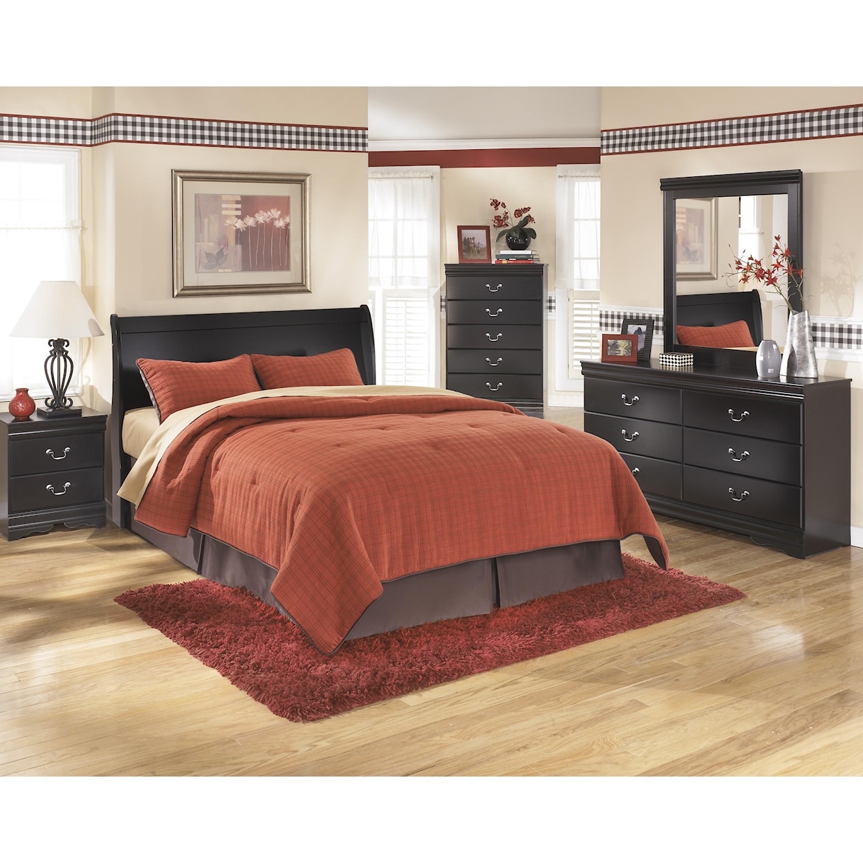 Signature Design by Ashley Furniture Huey Vineyard Queen Bedroom Group