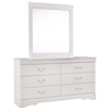 Ashley Signature Design Anarasia Dresser and Mirror Combination