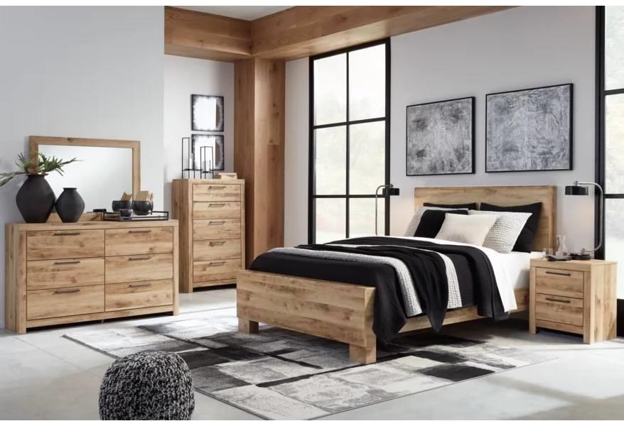 Ashley Signature Design Hyanna Queen Storage Bed w 4 Drawers