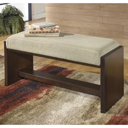 Large Upholstered Dining Room Bench