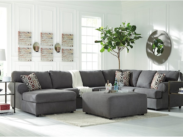 3 Piece Sectional with Ottoman