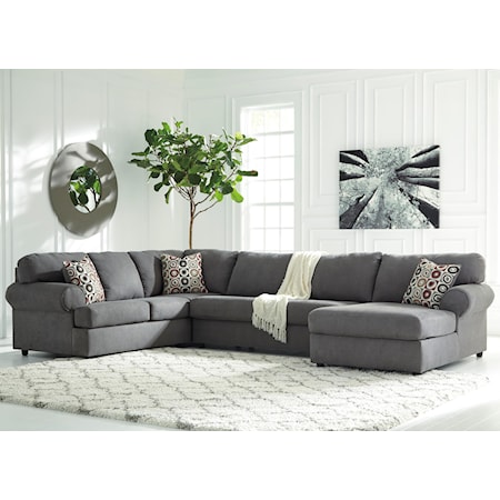 3-Piece Sectional with Chaise