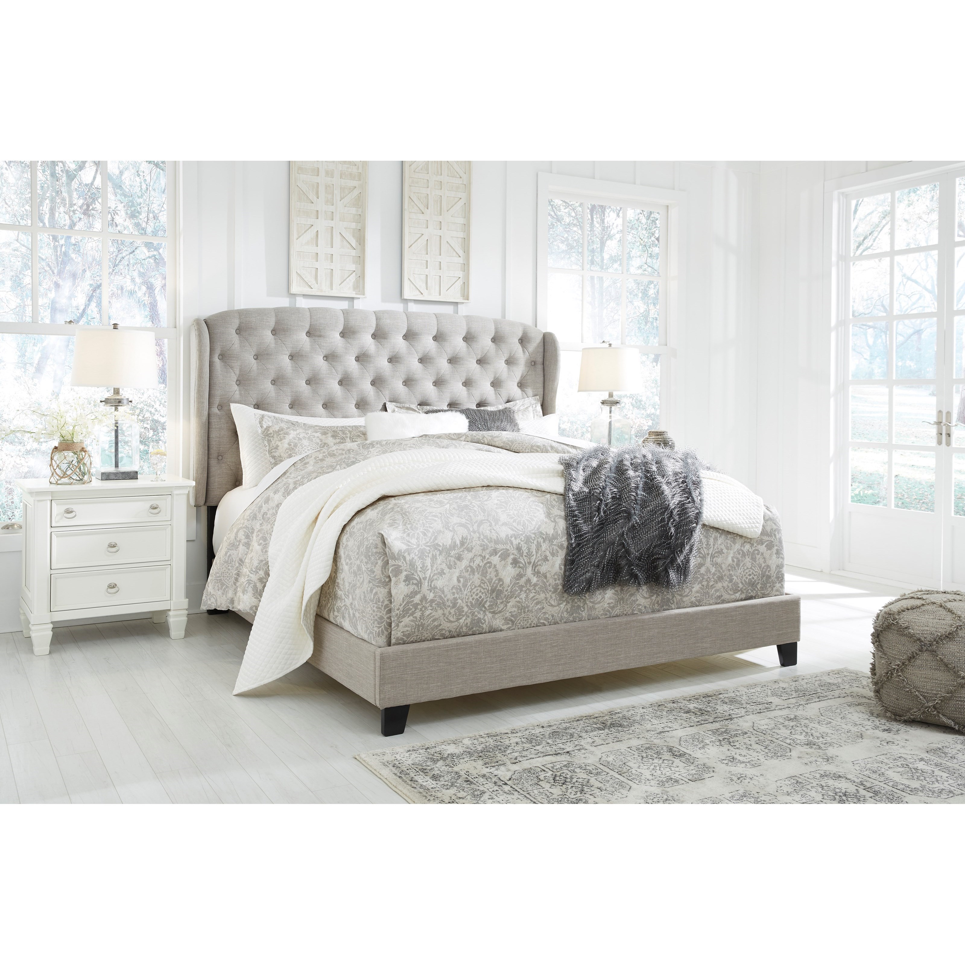 Ashley Furniture Signature Design Jerary B090982 King Upholstered Bed