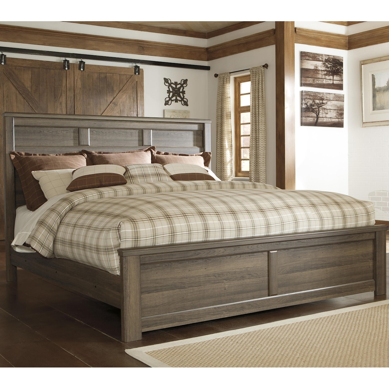 Signature Design by Ashley Furniture Juararo King Panel Bed