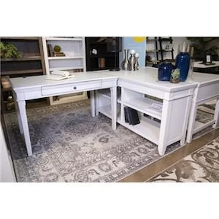 48" Home Office Desk with Cord Management and USB Charging