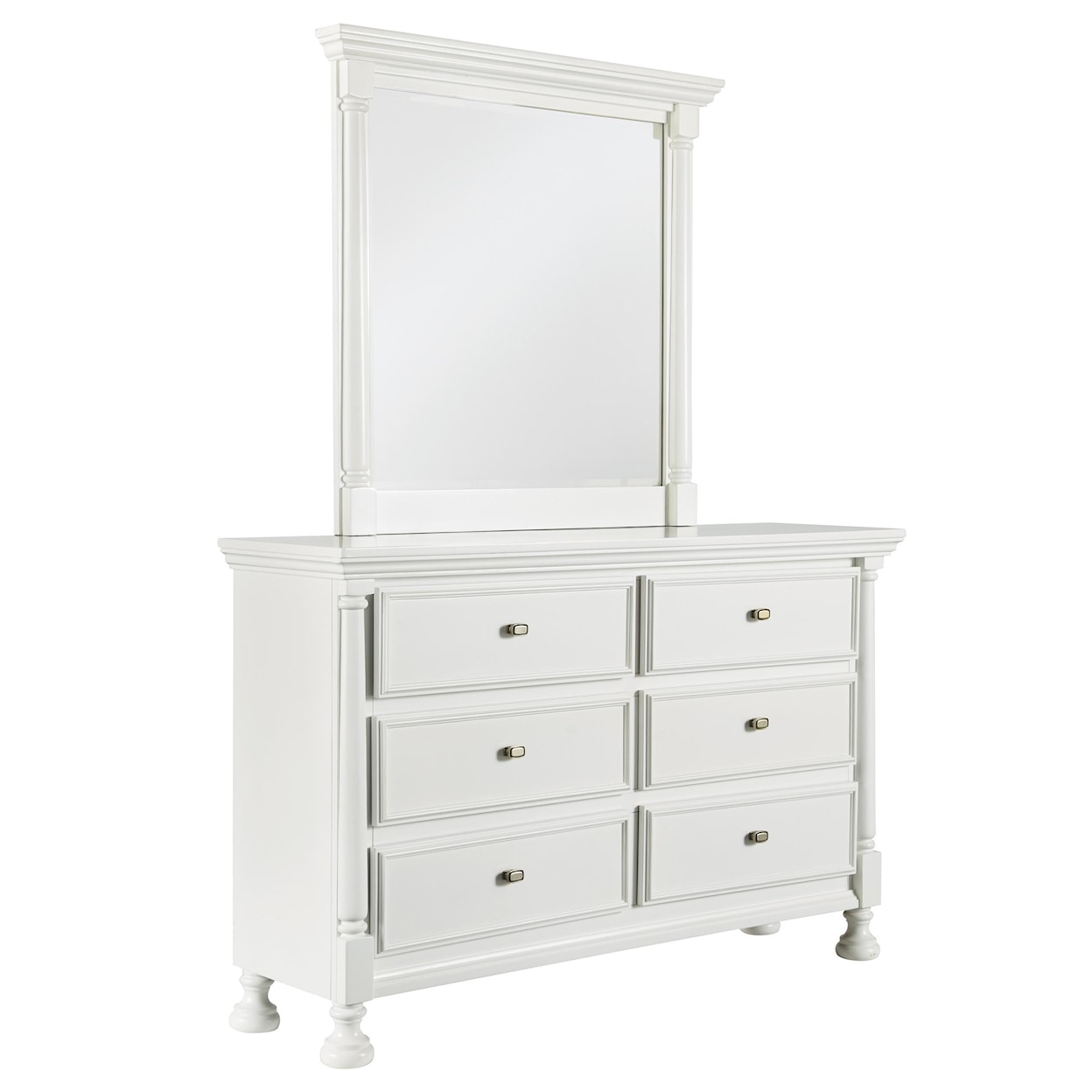 Ashley Furniture Signature Design Kaslyn Dresser & Bedroom Mirror