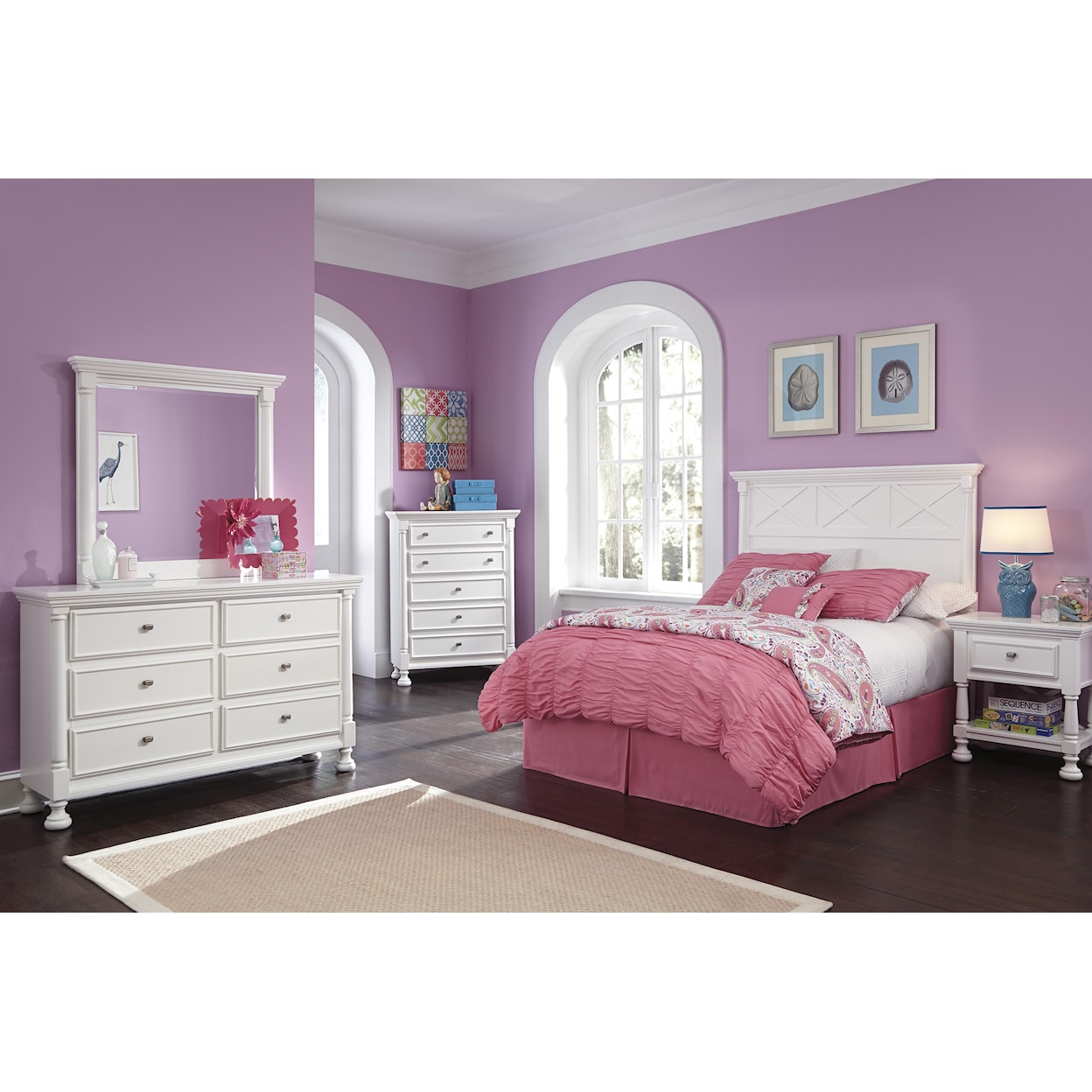 Signature Design Kaslyn One Drawer Night Stand