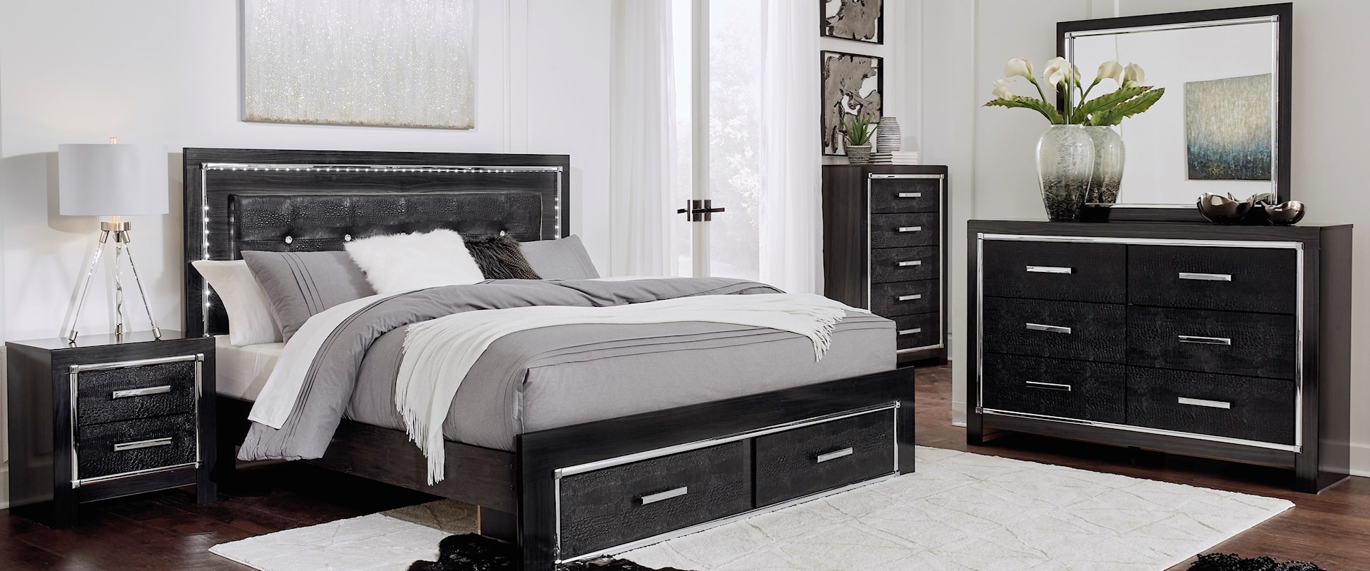 7PC King Bedroom Group