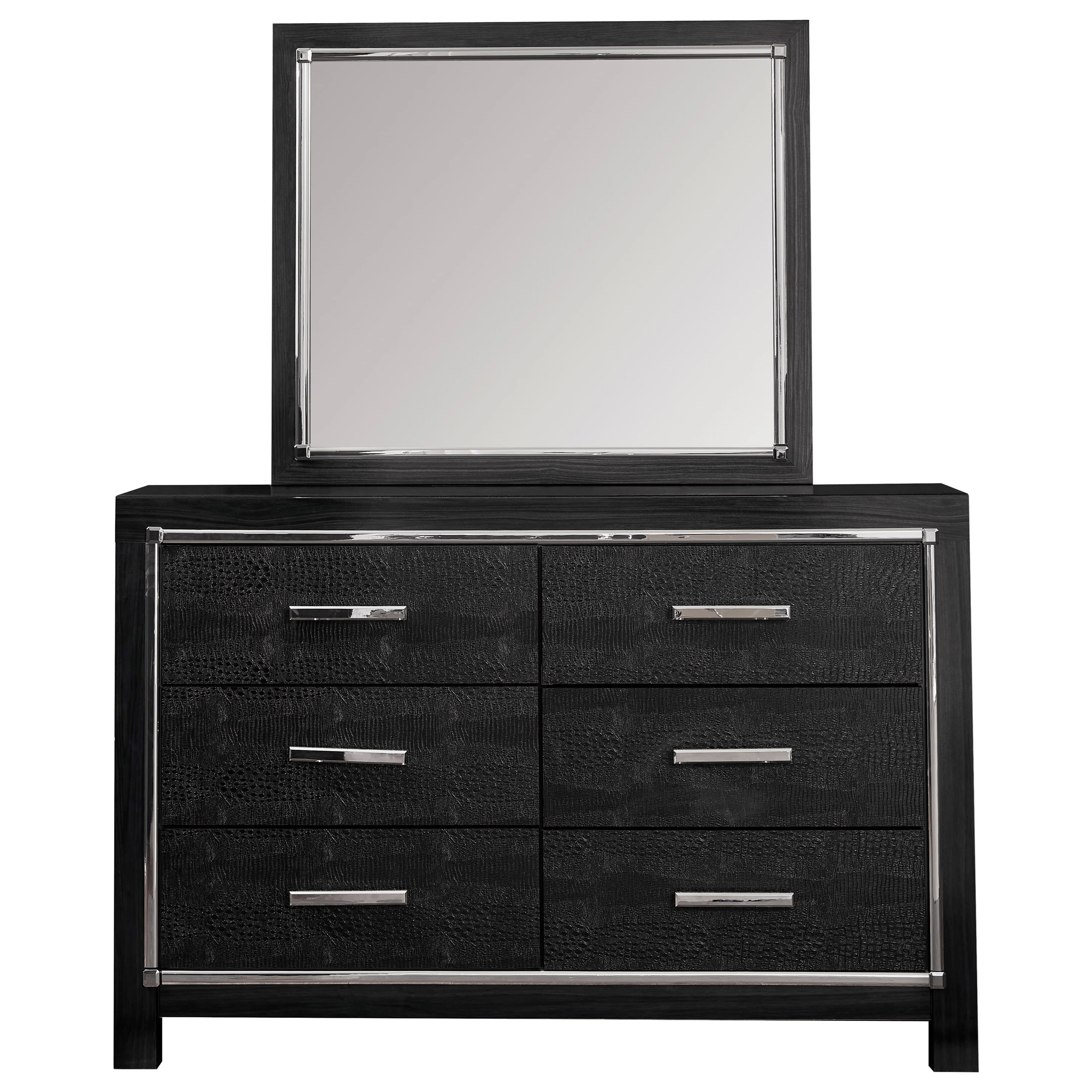 Signature Design by Ashley Kaydell B1420B1 Glam Dresser & Bedroom
