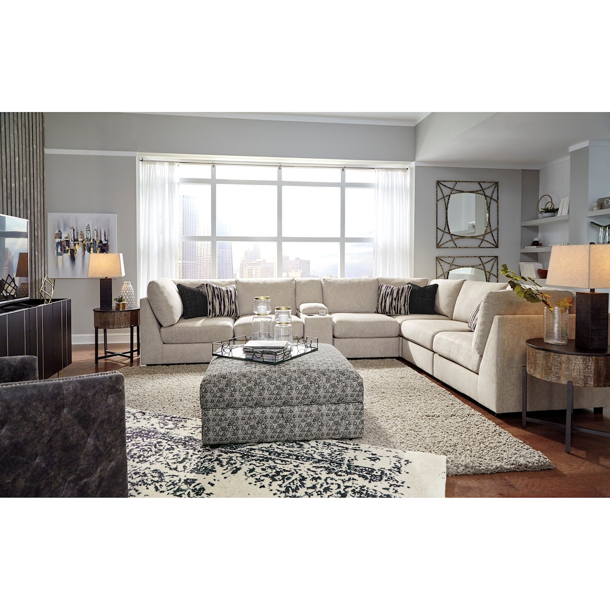Signature Design by Ashley Kellway 7-Piece Sectional