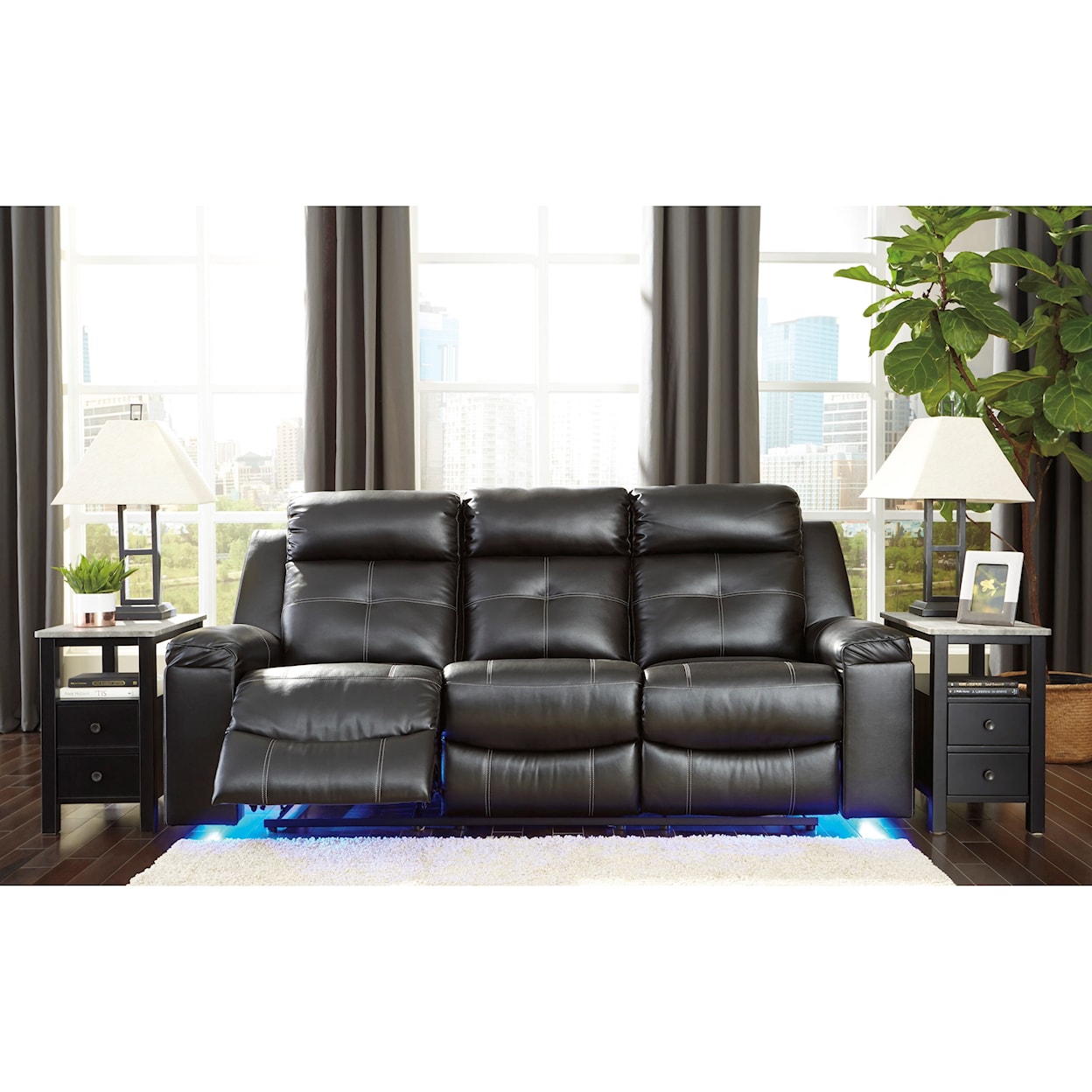 Ashley Furniture Signature Design Kempten Reclining Sofa