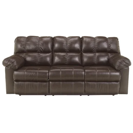 Reclining Sofa with Infinite Power Reclining Positions