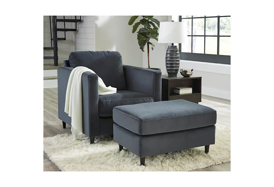 Kennewick Chair and Ottoman Set by Signature Design by Ashley at Sparks HomeStore