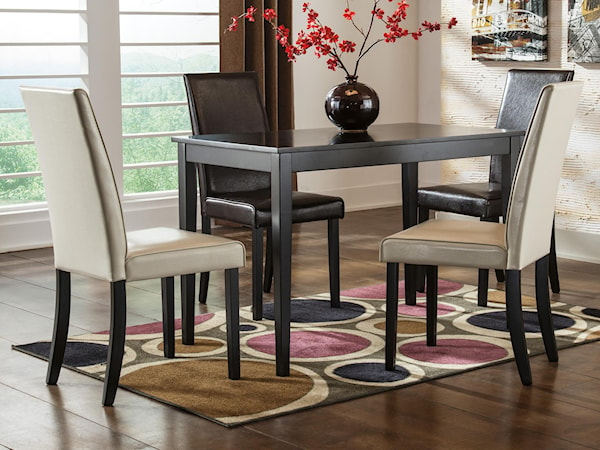 5-Piece Rectangular Table Set