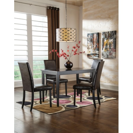 5-Piece Rectangular Table Set
