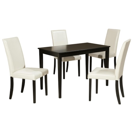 5-Piece Rectangular Table Set