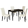 Ashley Signature Design Kimonte 5-Piece Rectangular Table Set