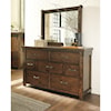 Ashley Furniture Signature Design Lakeleigh Dresser & Bedroom Mirror