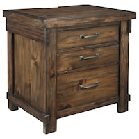 Three Drawer Night Stand