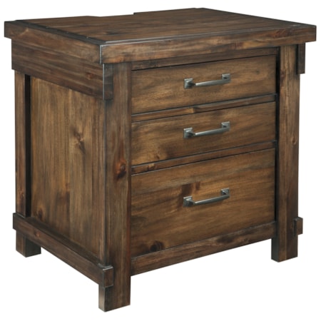 Three Drawer Night Stand