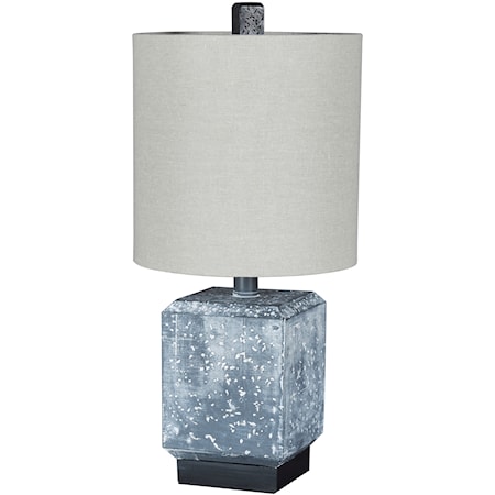 Jamila Gray/Black Poly Table Lamp