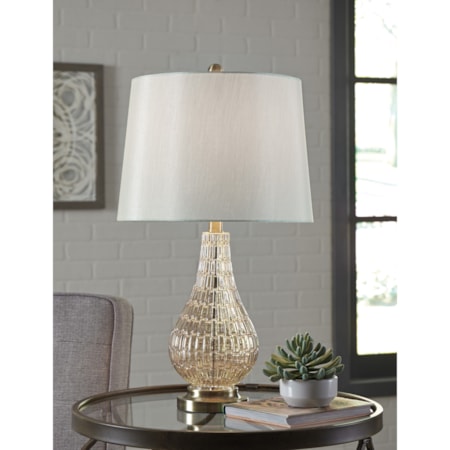 Latoya Glass Table Lamp