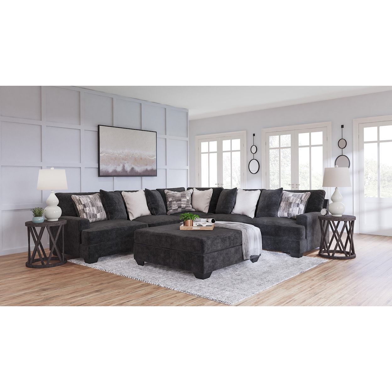 Ashley Furniture Signature Design Lavernett 3-Piece Sectional