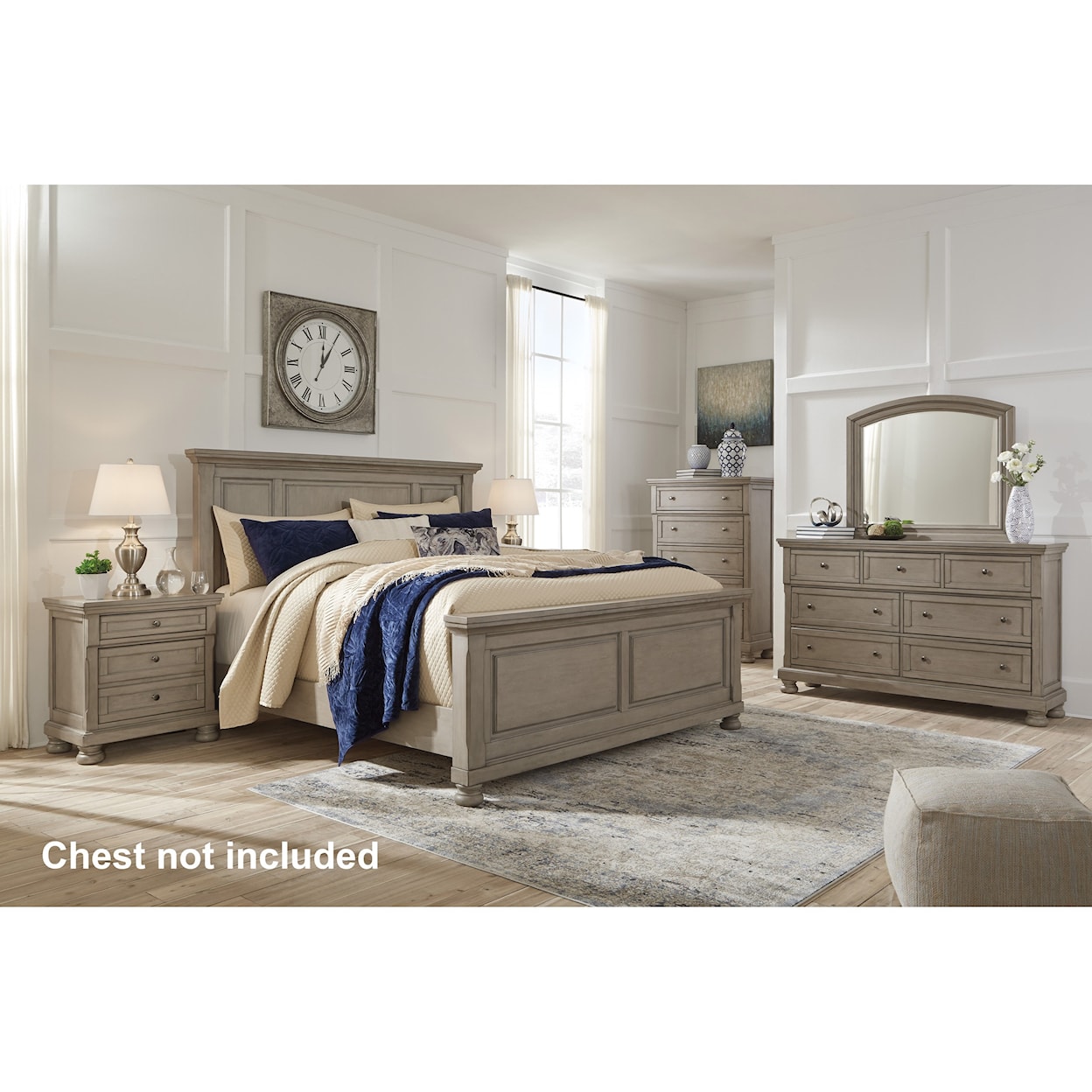 Signature Design by Ashley Lettner 6PC Queen Bedroom Group