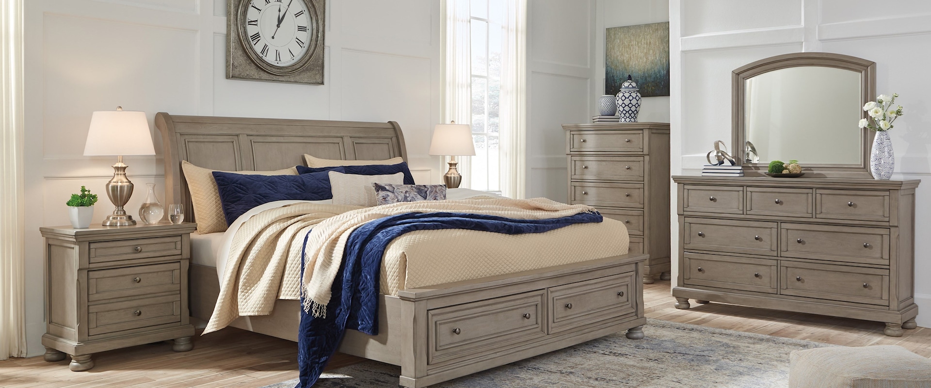 6pc King Bedroom GRoup