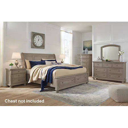 6pc Queen Bedroom Group