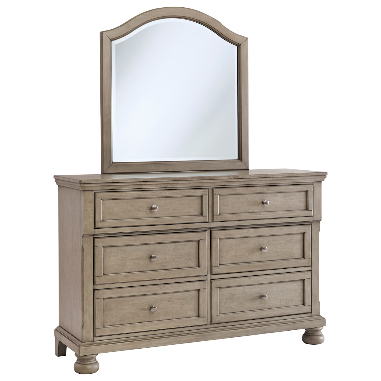 Ashley Furniture Signature Design Lettner Dresser & Bedroom Mirror