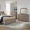 Michael Alan Select Lettner 7-Drawer Dresser and Mirror Set