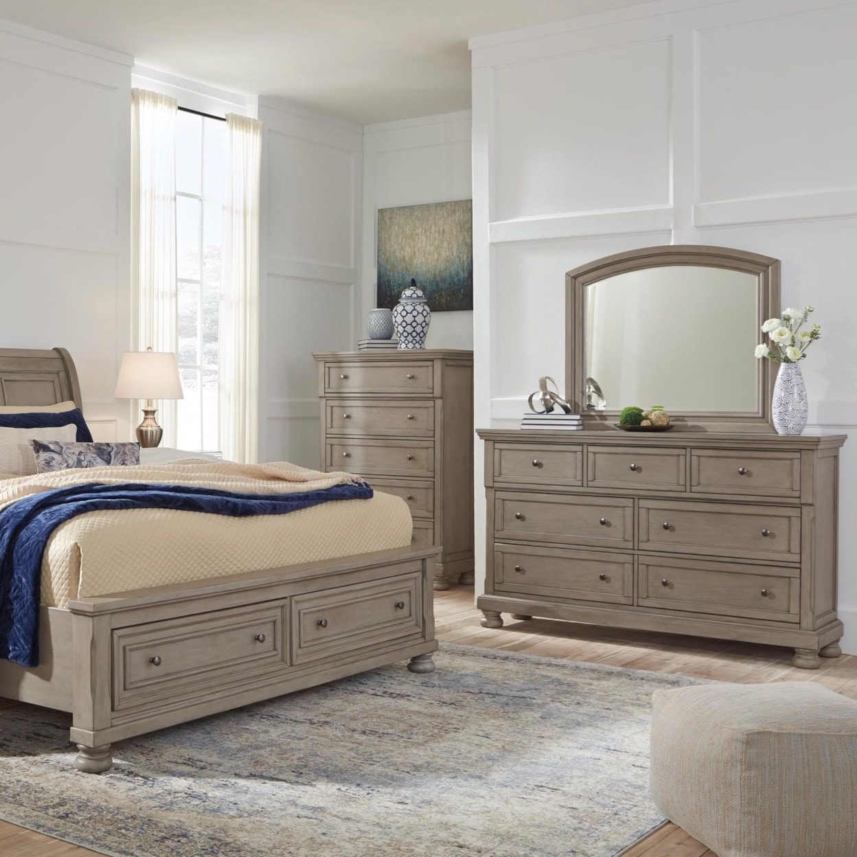 Ashley Signature Design Lettner 7-Drawer Dresser