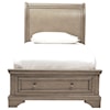 Signature Design Lettner Twin Sleigh Storage Bed