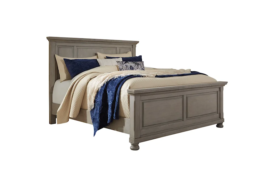 Lettner California King Panel Bed by Signature Design by Ashley at Beck's Furniture