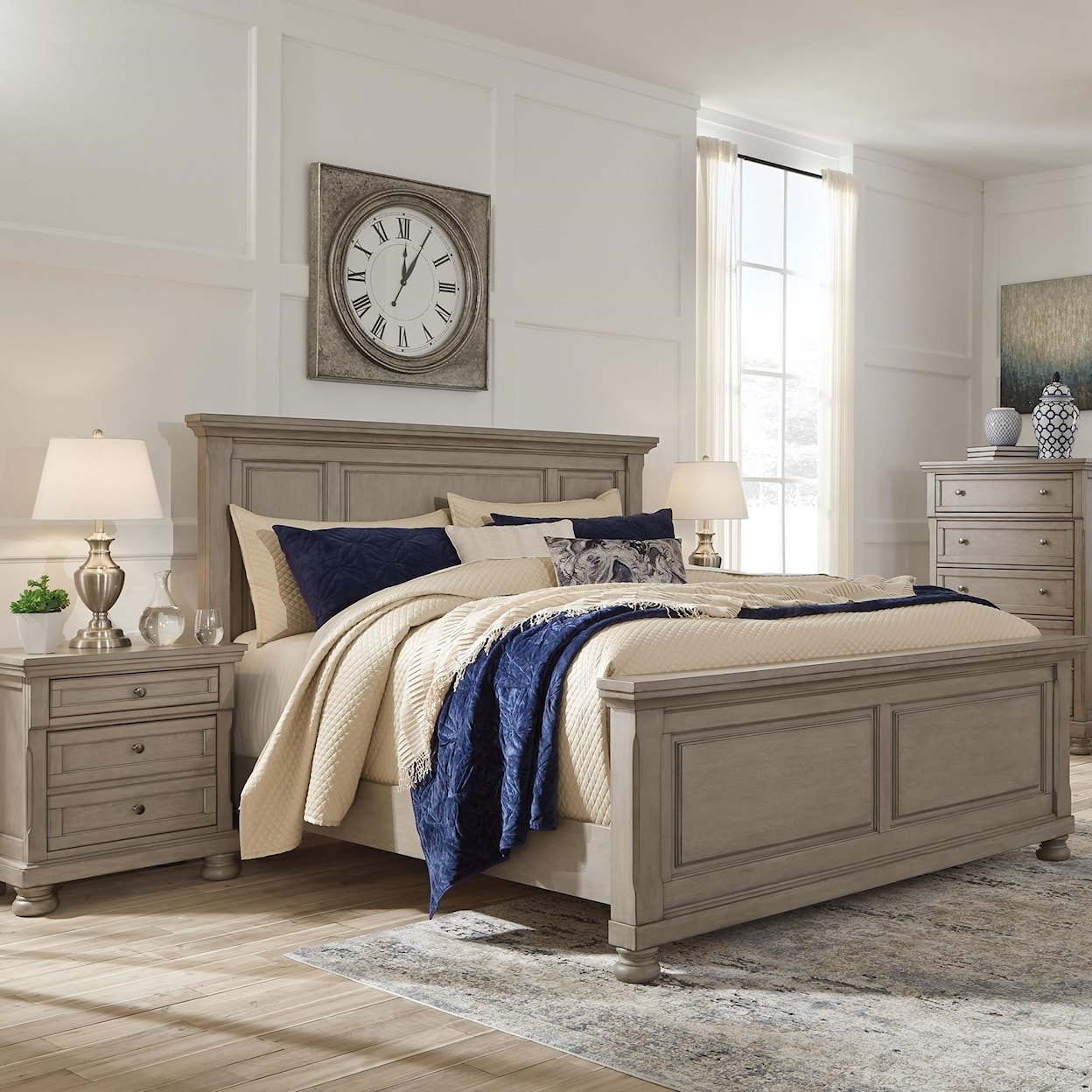 Ashley Signature Design Lettner Queen Panel Bed